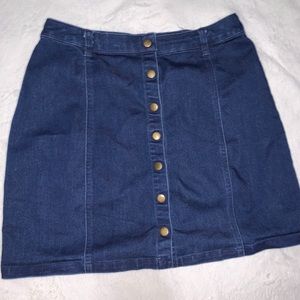 Forever 21 denim skirt